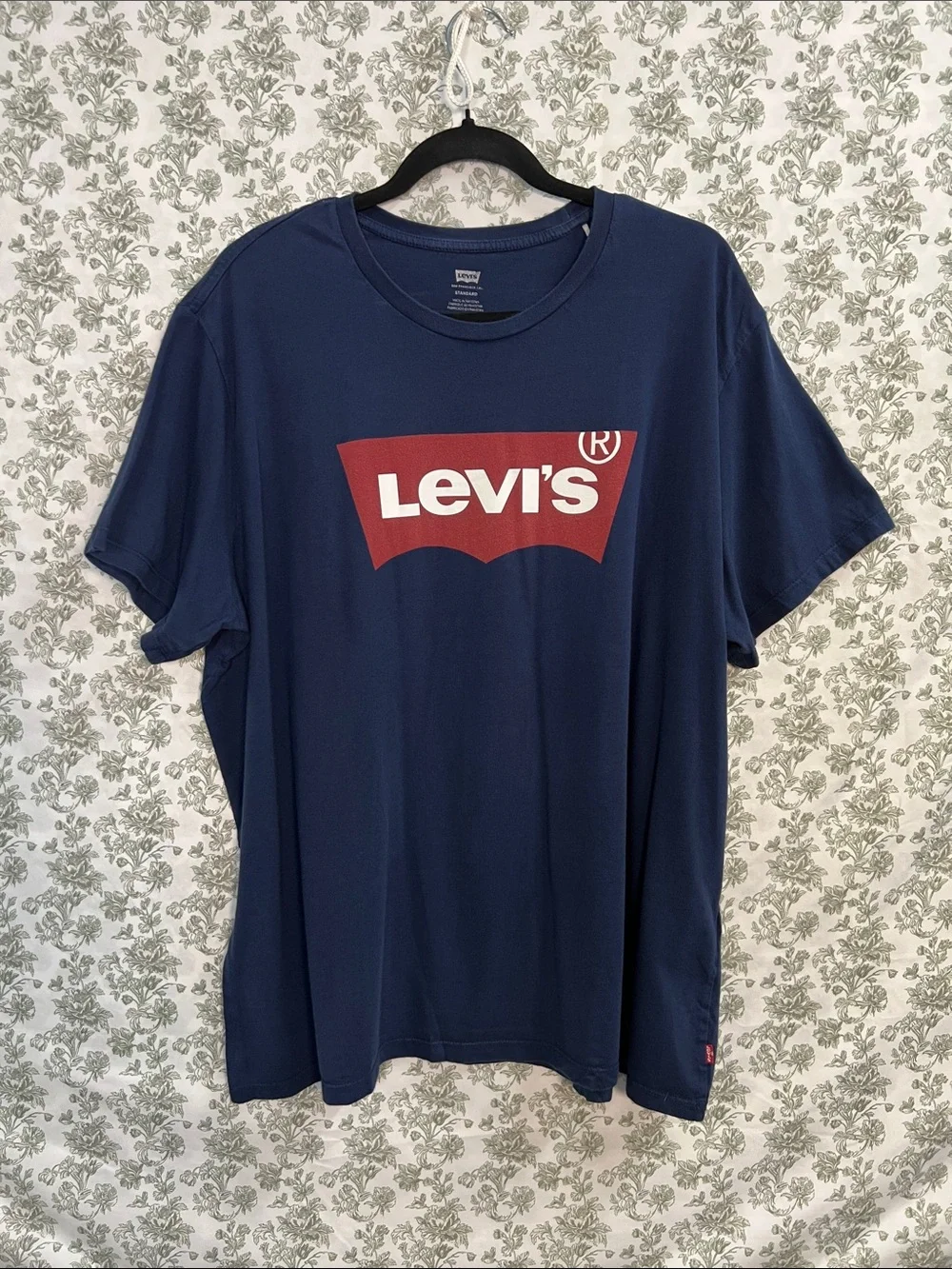 Levi's Navy Short Sleeve Logo Tee